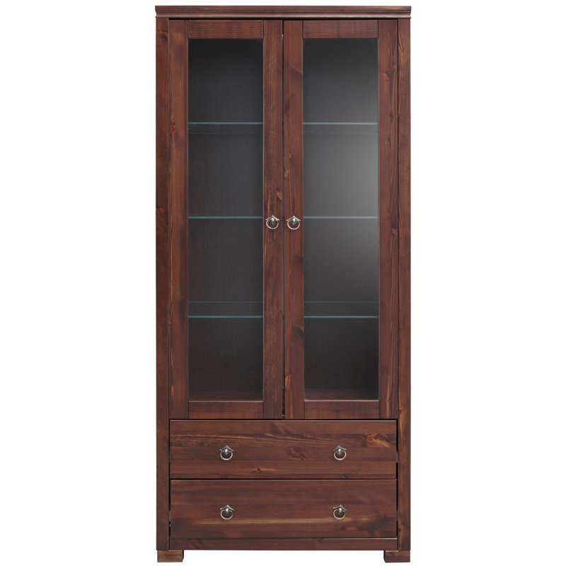 Crippen Display Cabinet, Dark Brown