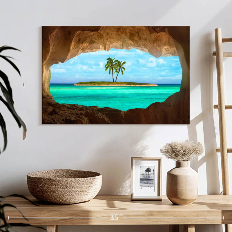 Caraïbes Gillard Cave, H 16 po x l 24 po