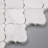12” x 12” Carrara White Lantern Mosaic Marble Tile Sheets Polished for Wall and Floor