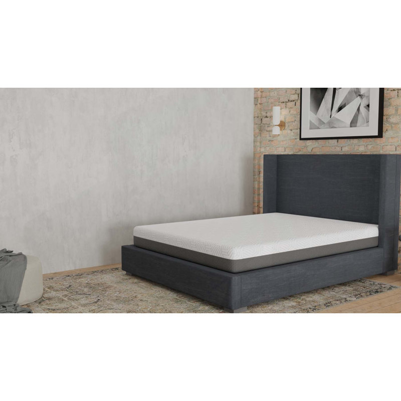 Matelas mi-ferme avec housse à fermeture éclair, Très grand lit