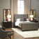 Channel Upholstered Bed