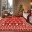 Tapis de Noël cerf rouge antidérapant lavable-66208802