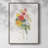 Summer Picks In Jar II Framed Print - Solid Wood 46534-602539596