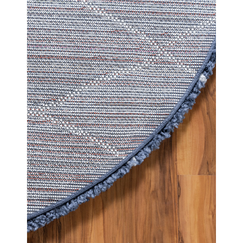 Paquette Shag Area Rug, Round 152cm