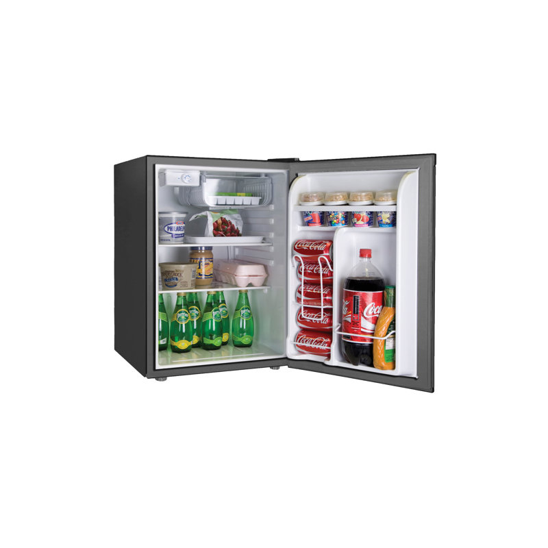 Mini réfrigérateur autoportant avec congélateur royal de 2,6 pi³ Royal, Acier inoxydable