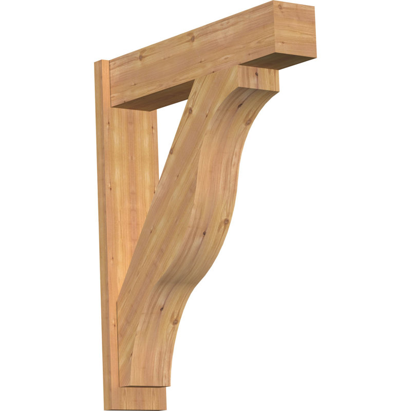 Jeu de blocs Funston, P 32 po x H 40 po, 7 1/2" W Western Red Cedar (Smooth)
