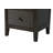 24 Inch Bath Storage Glass Cabinet in Chocolate Oak-408850889-408850888