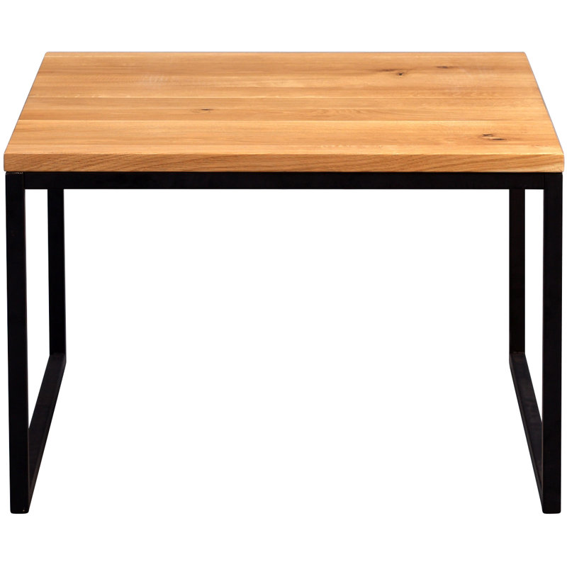 Montcalm Sled Coffee Table, 35cm H x 60cm W x 60cm D