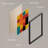 " Colorful Geometric Abstract Shapes Poster Mid Century Modern Wall Art Minimalist Decor " 9 - Pieces-92574270-92574272