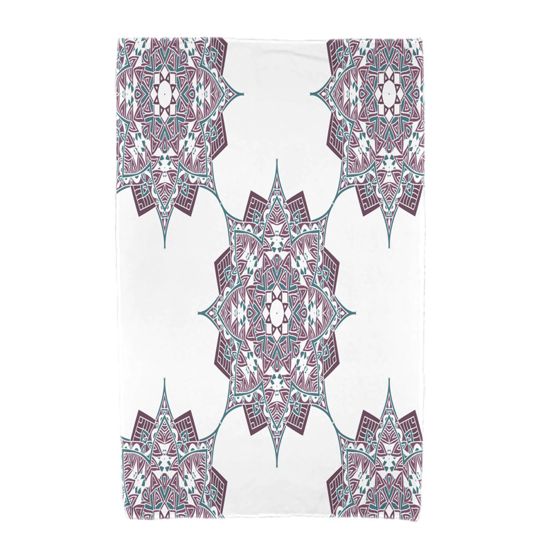 Serviette de plage Garett, Mauve