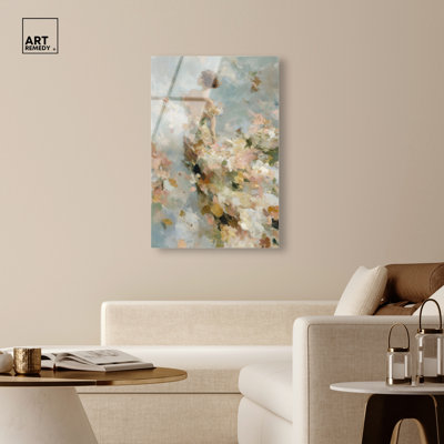 Petal Gown Acrylic Print Floral Glam Art by Art Remedy, Ready to Hang, 30 x 45