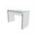 47'' Glass Top Console Table