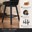 Tabouret de bar pivotant à 360 ° de hauteur 30,7 po Velvet-1188920953