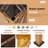 24 Ft. W x 14 Ft. D Hardtop Gazebo, Galvanized Steel Double Roof with Aluminum Frame, Outdoor Gazebo with Curtains and Nettings for Patio, Backyard and Deck-132204328-132271075