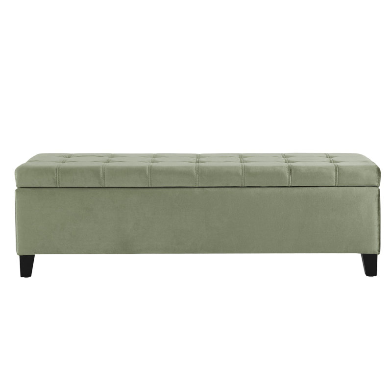 Avera Storage Bench, Pale Green