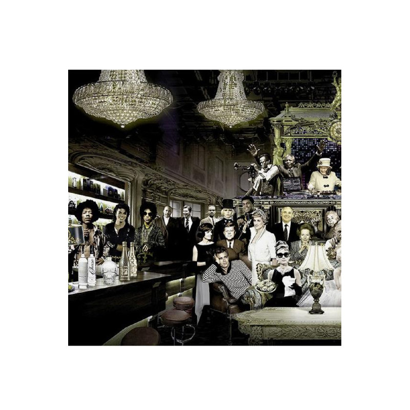 Wonderful World Print by James Chiew, 39" H x 79" W 