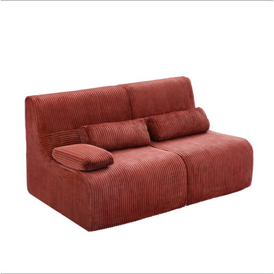 Canapé modulaire moderne 63,7 po
