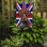 Drapeau de jardin 2 côtés english union jack