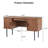 55'' Computer Desk With 2 Storage Cabinets, Mid Century Executive Desk With Charging Station, Modern Home Office Large Desk With Adjustable Metal Legs-1263195532-1254543602