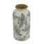 Vase à fleurs avec motif floral