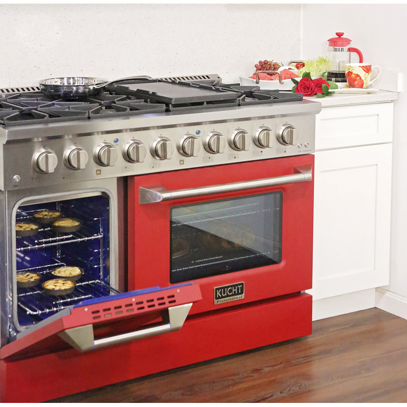 48" 6.7 Cu. ft Freestanding Gas, Olive Green, Liquid Propane
