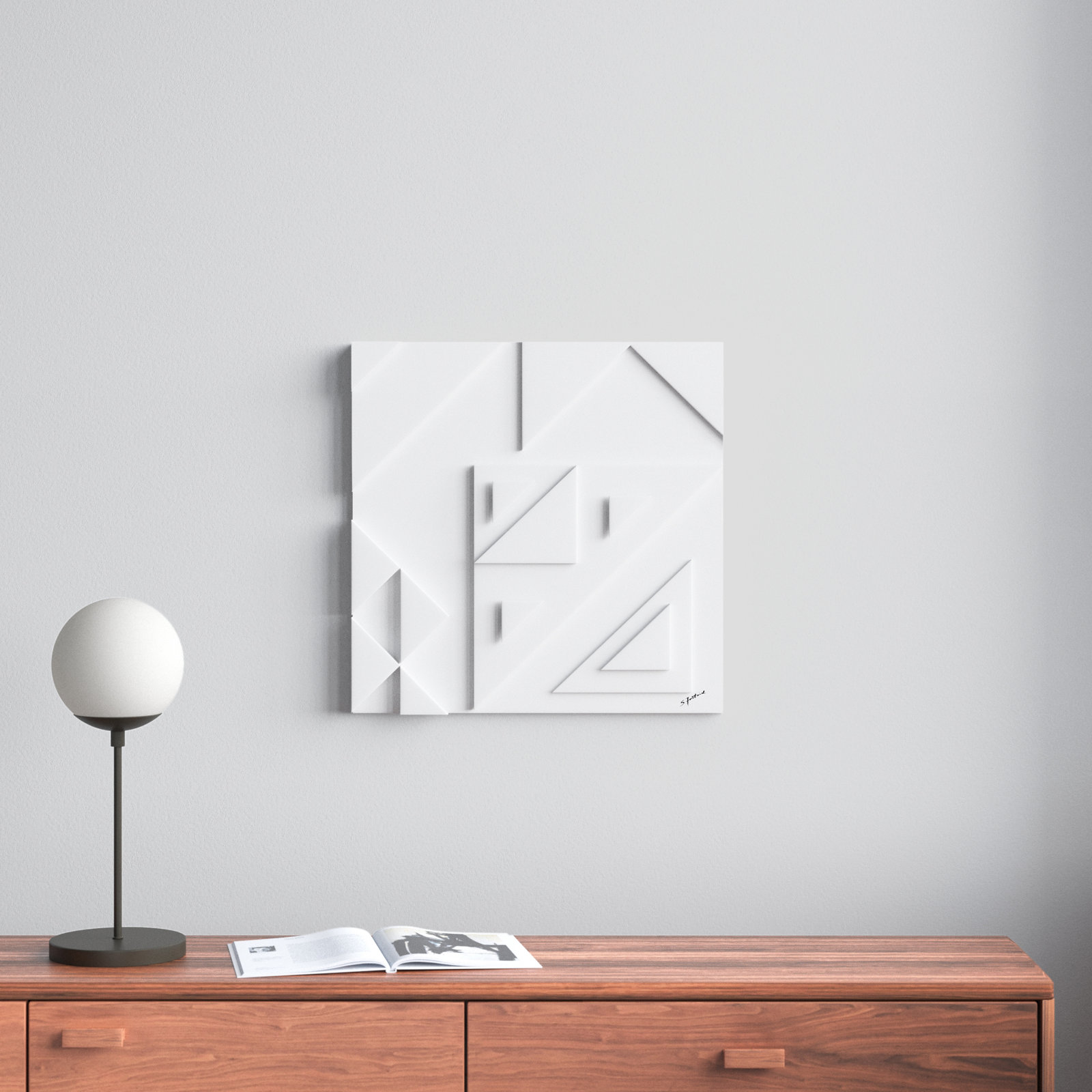 Rainier Modern Abstract Wall Decor