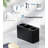 3 Slots Electric Toothbrush And Toothpaste Holder,  Black