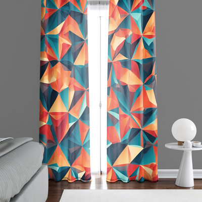 Semi Sheer Curtain Pair