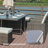 Jarhia 10 - Person Wicker Patio Dining Set with Rectangular Table , Cushions Included-71663840-72041102