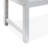 Solid Eucalyptus Outdoor Bench With Slatted Backrest