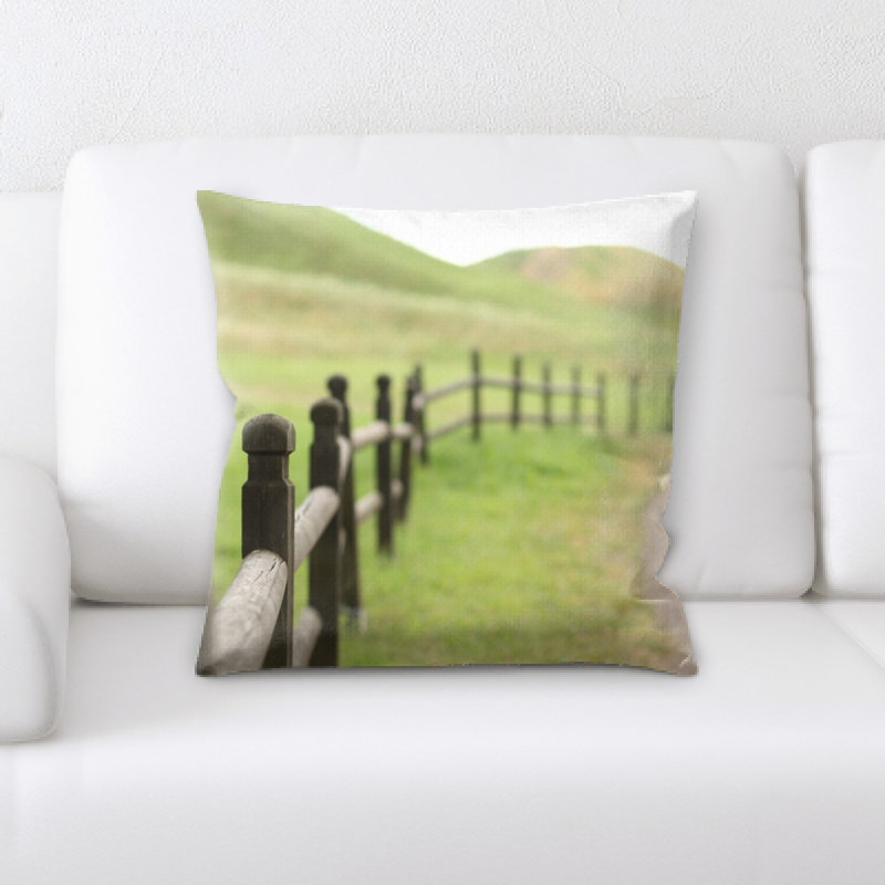 Coussin décoratif paysage
