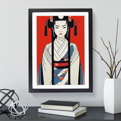 Awesome Geisha - Single Picture Frame Painting