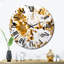 Horloge murale florale-93382595