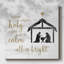 «Silent Night On Canvas», art textuel-1463755558