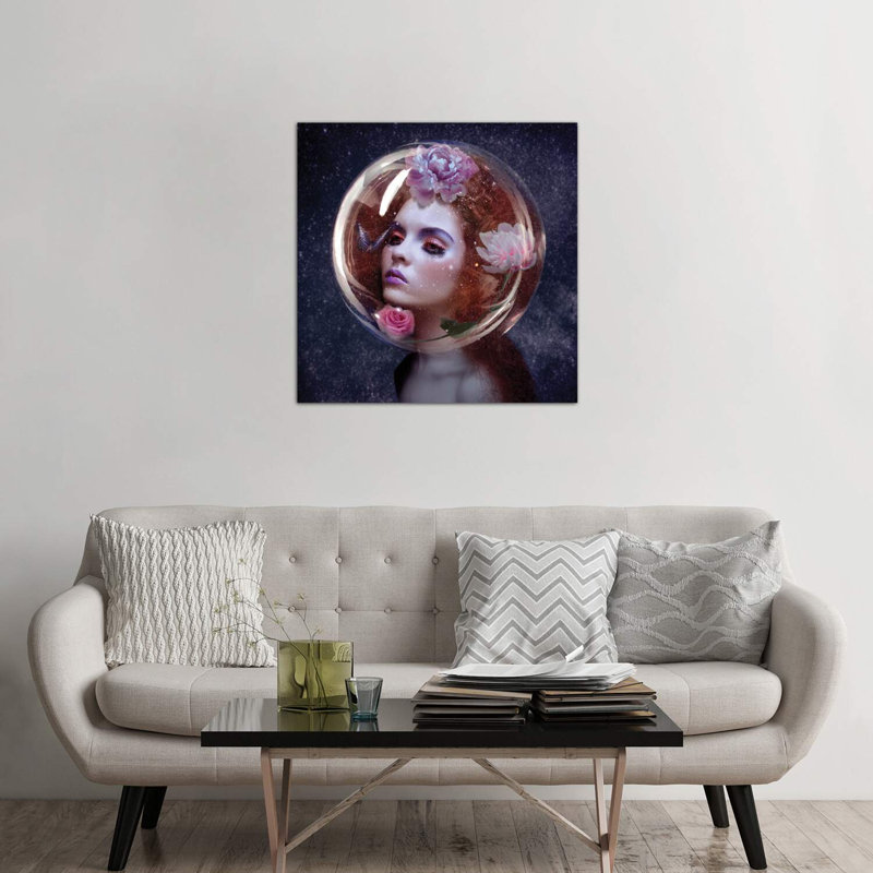 «I Want To Be First», reproduction sur toile tendue, Toile tendue, H 37 po x l 37 po x P 1,5 po