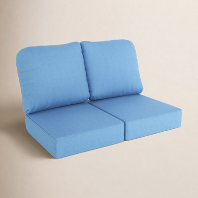 Amala Sunbrella® Indoor/Outdoor Loveseat Cushion