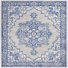 Blue/Ivory
