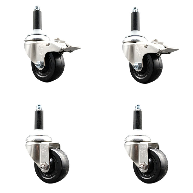 Rubber Casters