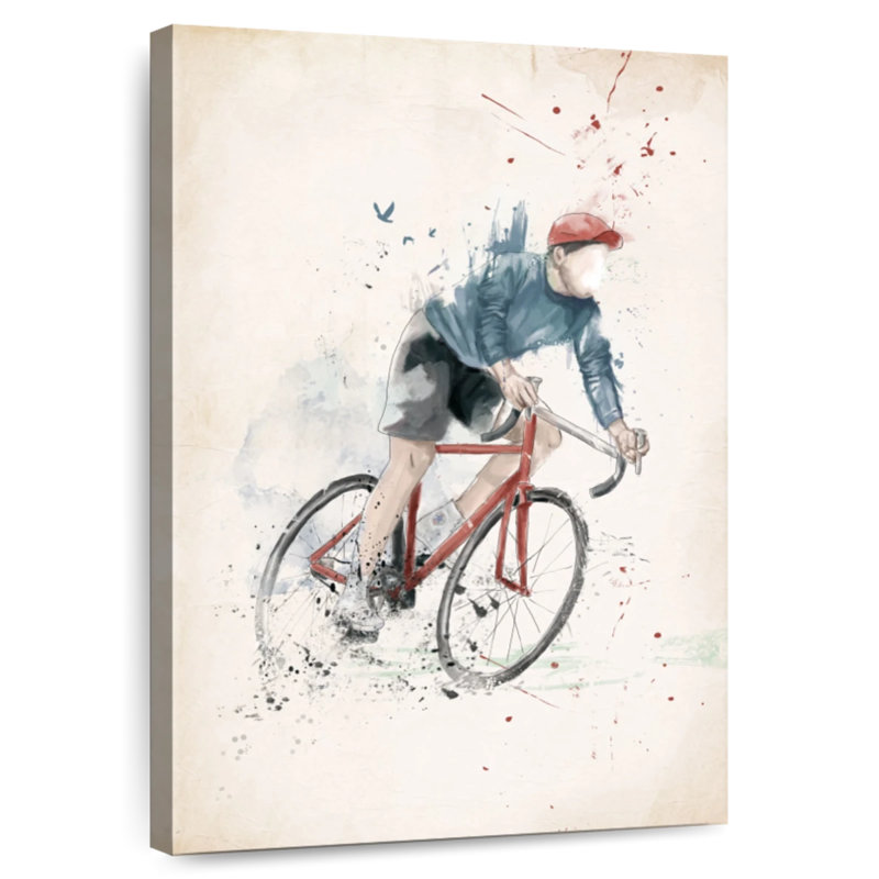 Mehar «I Want To Ride My Bicycle», H 36 po x l 24 po