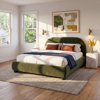 Tesso Upholstered Platform Bed