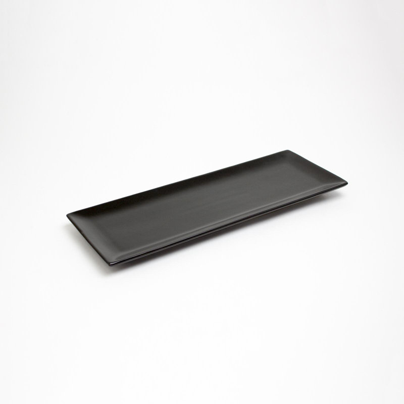 Assiette à hors-d'œuvre 5 po Roshell, Onyx