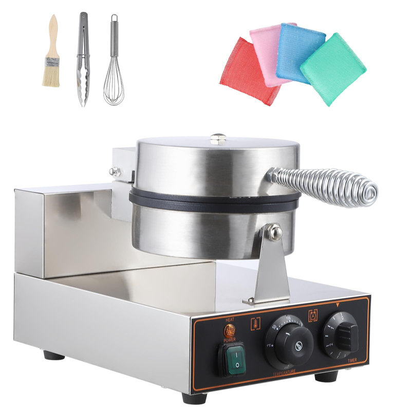 Fashionwu Non Stick Waffle Cone Maker