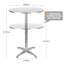 Table basse avec housse noire