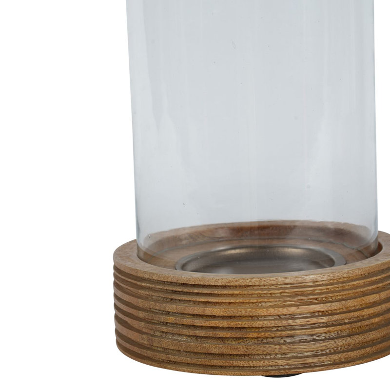 Silvica Wood Tabletop Votive Holder