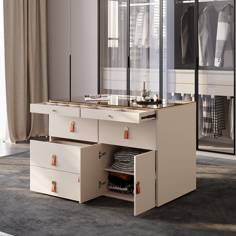 Rangement à bijoux avec commode 12 tiroirs Chanor