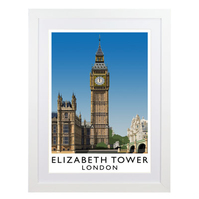 Elizabeth Tower 1 by Richard O'Neil - Print