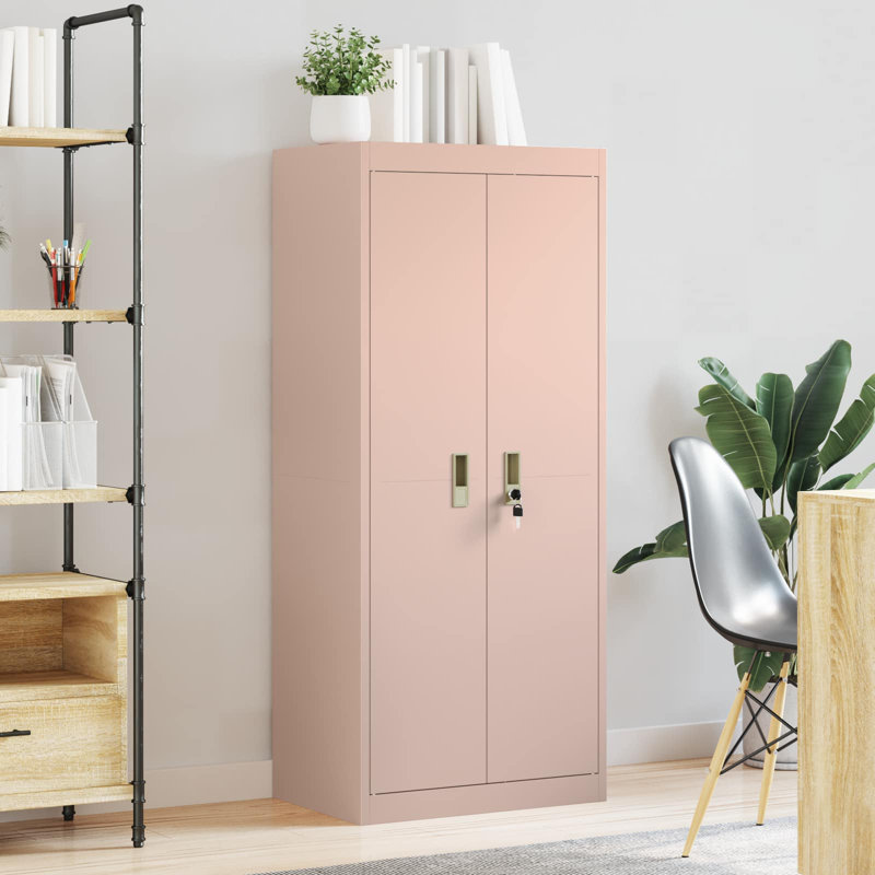 Storage Cabinet, Pink