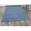 Tapis bleu en laine touffeté à la main Breyner-1887668839