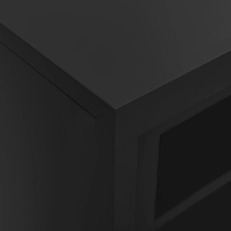Gobeil 2 -Door 2 -Shelf Chest, Anthracite