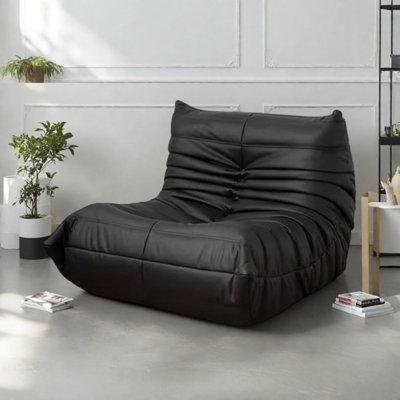 Retro minimalist caterpillar bean bag sofa